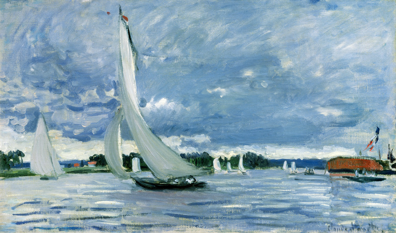 Regatta at Argenteuil von Claude Monet