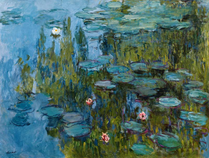 Seerosen (Nymphéas) von Claude Monet