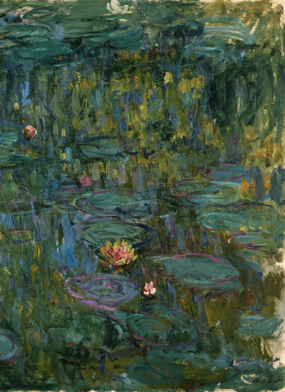Seerosen (Nymphéas) von Claude Monet