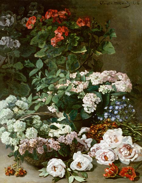 Spring Flowers von Claude Monet