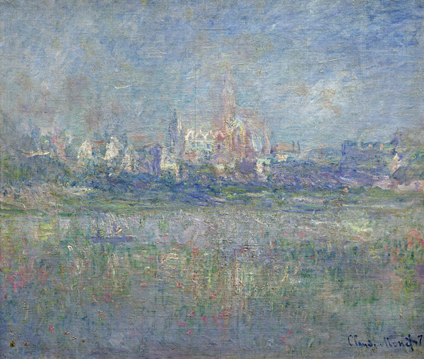 Vetheuil in the Fog von Claude Monet