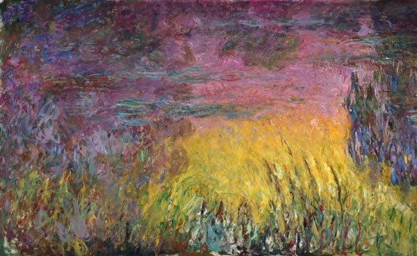 Waterlilies at Sunset von Claude Monet