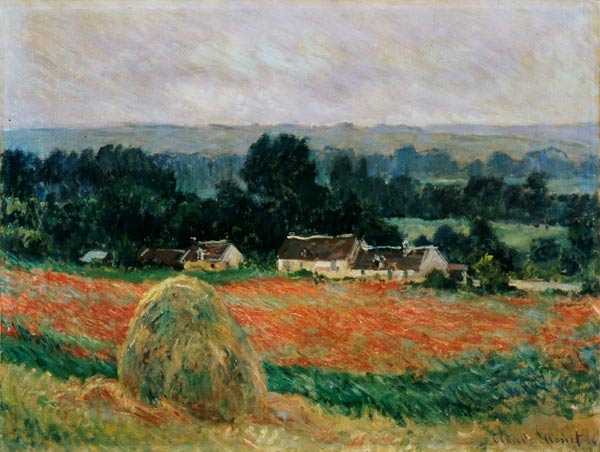 Haystack at Giverny von Claude Monet