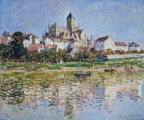 The Church at Vetheuil von Claude Monet