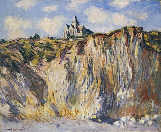 Church at Varengeville, Morning von Claude Monet