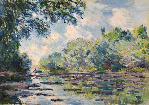 The Seine at Giverny von Claude Monet