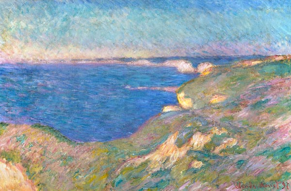 The Cliffs Near Dieppe von Claude Monet
