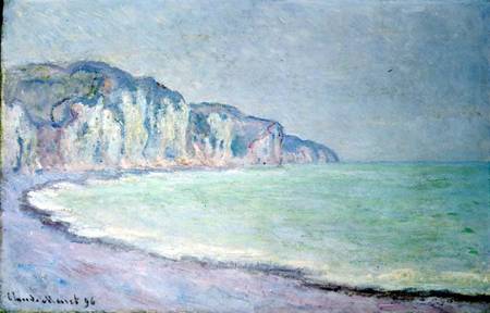 Cliffs at Pourville von Claude Monet