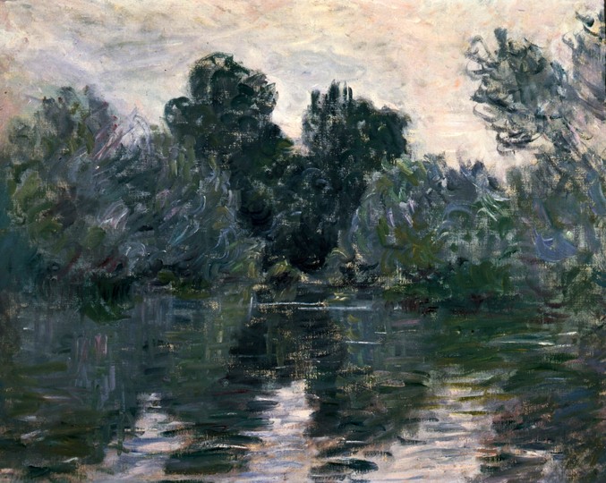 Die Seine in der Nähe von Vetheuil von Claude Monet