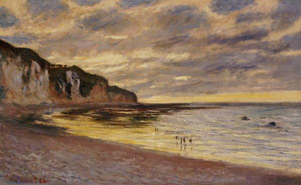 Ebbe bei Pointe de L'Ailly von Claude Monet