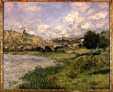 Landscape, Vetheuil von Claude Monet
