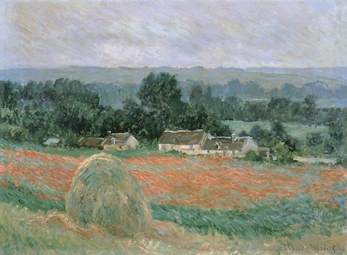 Das Mohnblumenfeld von Claude Monet