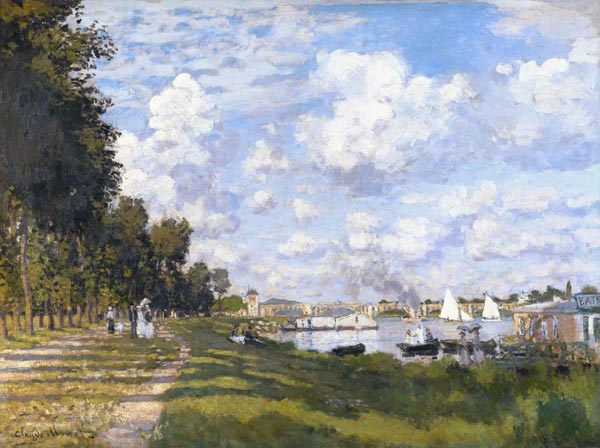 C.Monet, Bassin d''Argenteuil von Claude Monet