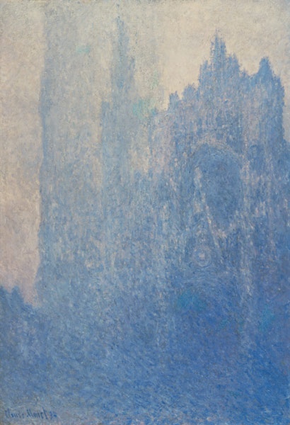 Rouen Cathedral, Foggy Weather von Claude Monet