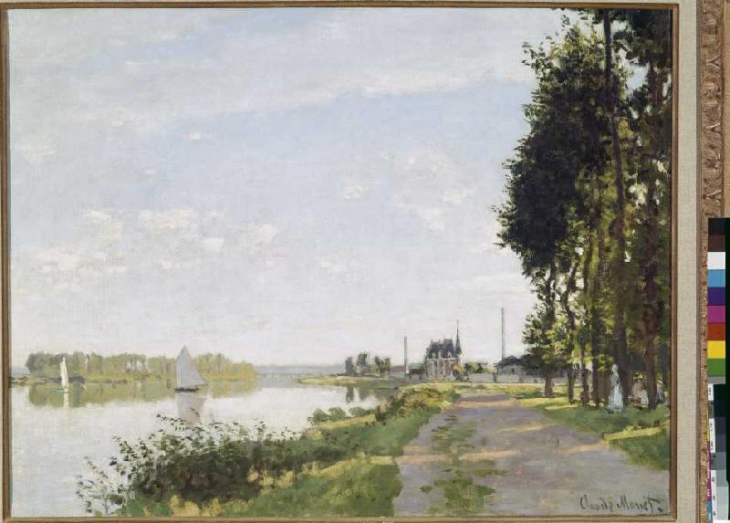 Der Spaziergang bei Argenteuil von Claude Monet