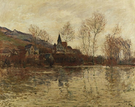 The Flood at Giverny, c.1886 von Claude Monet