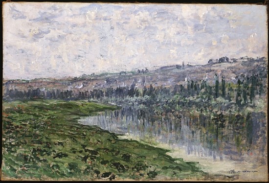 The Seine and the Hills of Chantemsle von Claude Monet