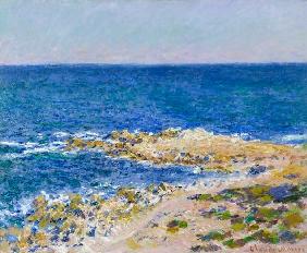 La grande Bleue à Antibes. 1888