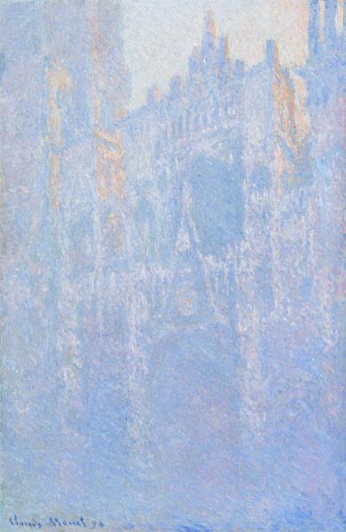 Die Kathedrale von Rouen im Morgennebel (Le portal, brouillard matinal) 1894