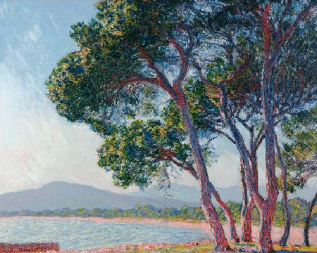 Der Strand bei Juan-les-pins 1888