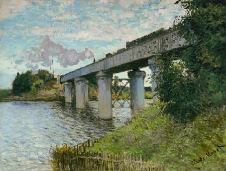 Eisenbahnbrücke bei Argenteuil um 1873/18