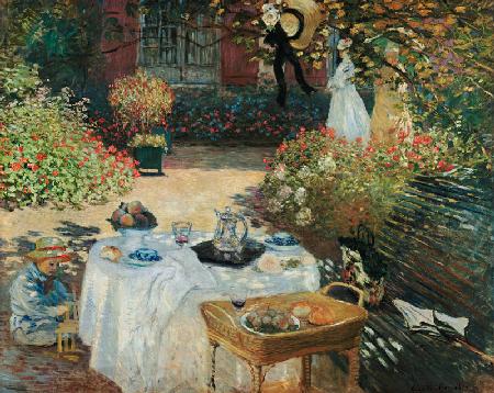 Le Déjeuner (im Garten Claude Monets in Argenteuil)