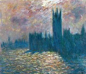 Parliament, Reflections on the Thames 1905