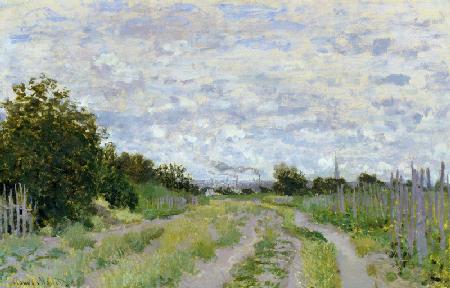 Path through the Vines, Argenteuil 1872