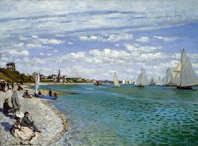 Regatta bei Sainte-Adresse 1867