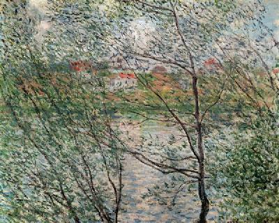 The Banks of the Seine or, Spring through the Trees 1878