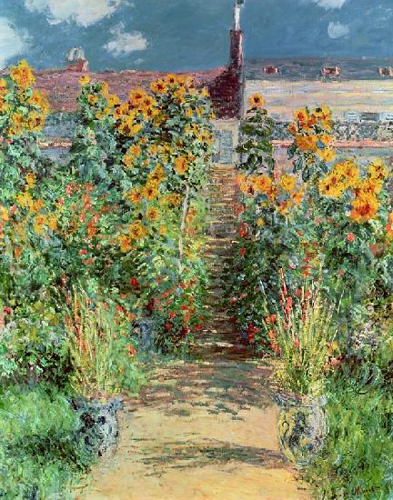 The Garden at Vetheuil 1881