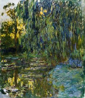 Weeping Willows, The Waterlily Pond at Giverny c.1918