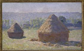 C.Monet, Heuhaufen, Spaetsommer