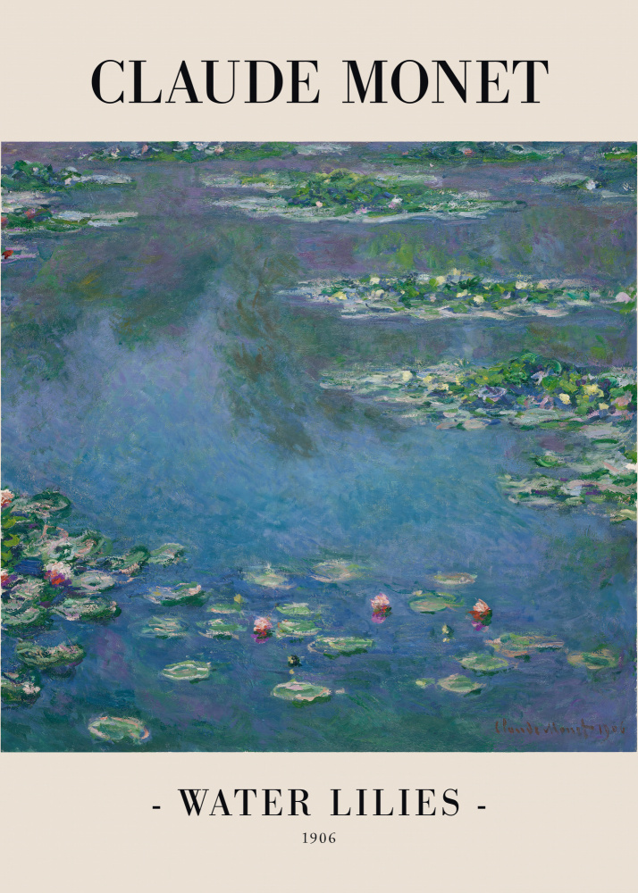 Wasserlilien von Claude Monet