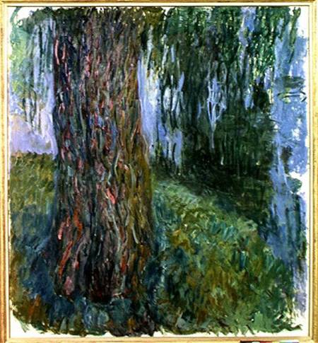 Weeping Willow and the Waterlily Pond von Claude Monet