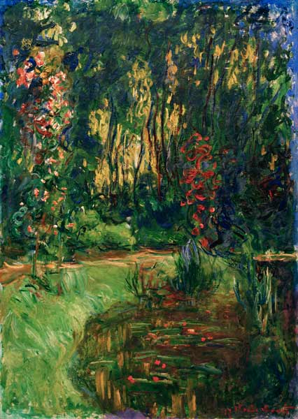 Ein Winkel im Teich von Giverny von Claude Monet
