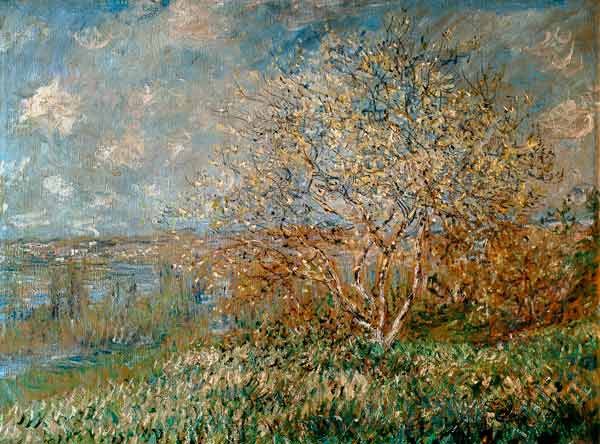Frühling von Claude Monet