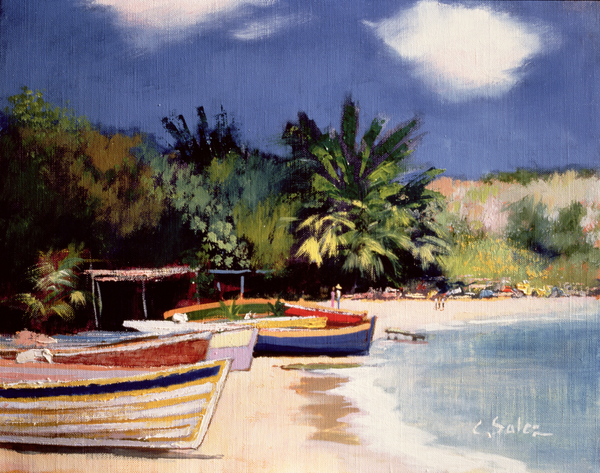 Tartane, Martinique von Claude Salez