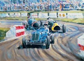 The First Race at the Goodwood Revival 1998