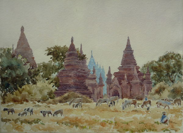 902 Thatbyinnyu, Bagan von Clive Wilson