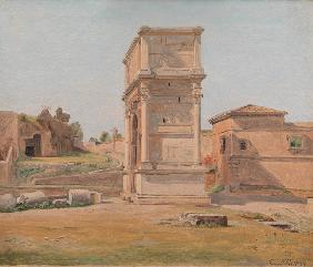 Der Titusbogen in Rom 1839