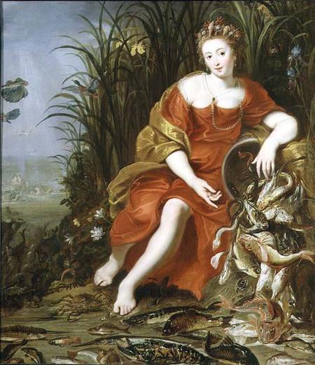 Allegory of Water (pair of 82416) von Cornelis de & Paul de Vos