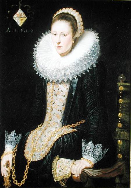 Portrait of a Lady of the Pelgrom Family von Cornelis de Vos