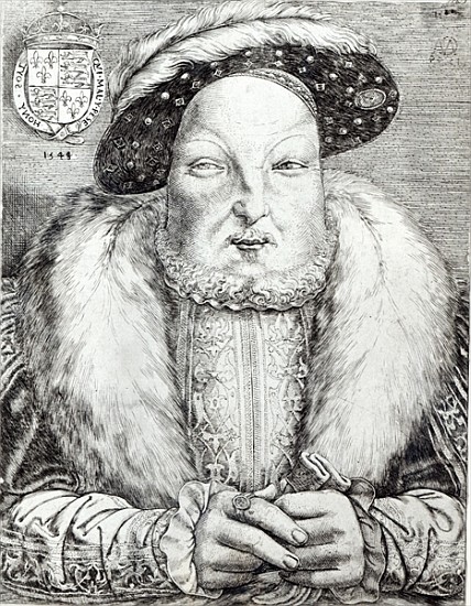 Portrait of Henry VIII von Cornelis Massys