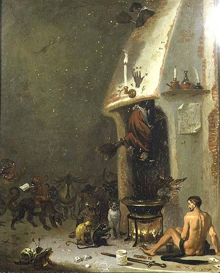 A Witch's Tavern von Cornelis Saftleven