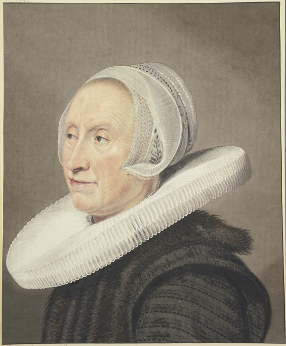 Porträt der Elisabeth van Teffelen von Cornelis van Noorde