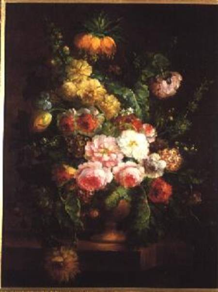 Urn with Flowers von Cornelis van Spaendonck