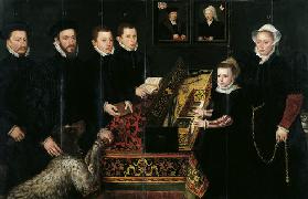 Familienporträt des Hendrik van den Broucke 1564