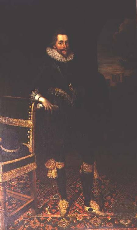 The Earl of Southampton von Cornelius Janssens van Ceulen