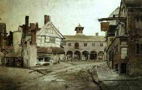 Market Place, Hereford 1803  on